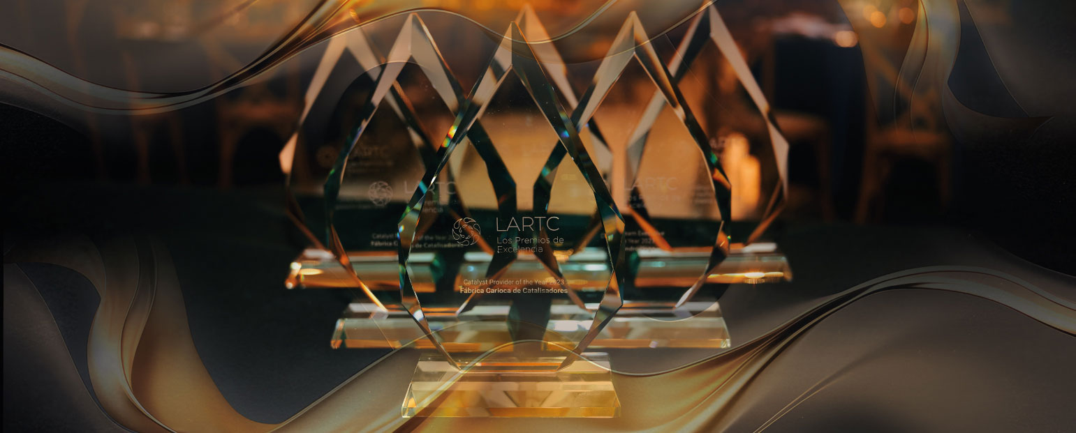FCC S.A. conquista o prêmio “Fornecedor De Catalisadores Do Ano”, no LARTC 2023